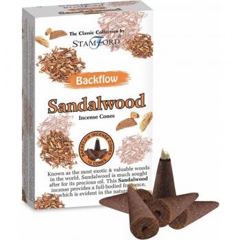 Stamford Home Shop Sandalwood Incense Cone – Backflow Version
