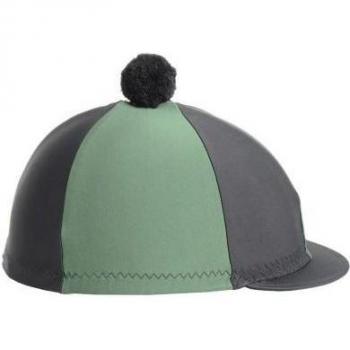Cappello Lyra Bicolor con Bobble Green/Blue