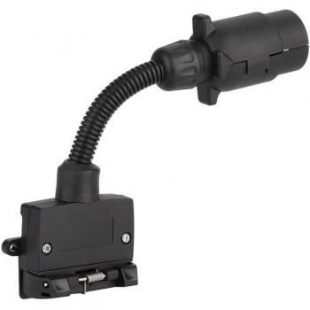 EU 7 Way to AU 7 Way Trailer Towbar Socket Adapter Waterproof
