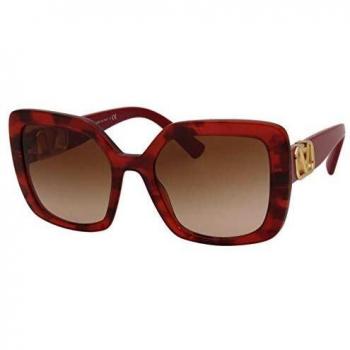 Valentino Damen Sonnenbrille VA 4065 RED HAVANA/BROWN SHADED