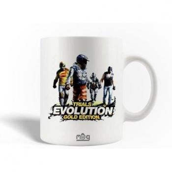 Mug en Céramique Trials Evolution Édition Gold