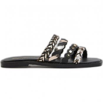 Black Pepe Jeans Irma Multi‑Strap Sandals – Women's UK Size 6