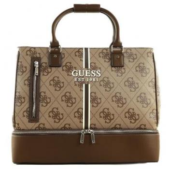 GUESS Sac de voyage brun clair marron pour femme