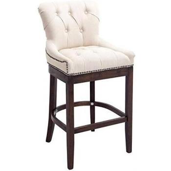 Taburete Lakewood Estilo Sutil en Crema