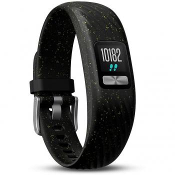 Garmin Vivofit 4 Smart Bracelet in Black Speckled (Small/Medium)