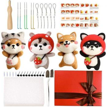 MIUSIE Beginner's Needle Felting Craft Kit