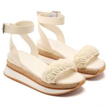 Sandalia de plataforma trenzada estilo Hampstead