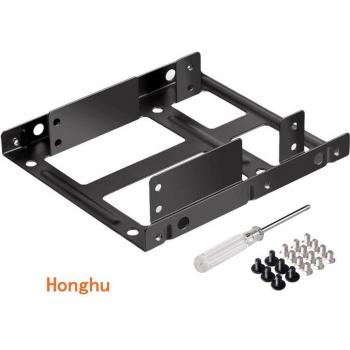 Bandeja adaptadora para HDD de 2,5 a 3,5, permite instalar 2 SSD