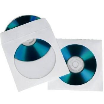 Hama Protective CD/DVD/Blu-Ray Sleeves (Set of 50)