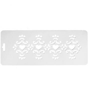 Plastkasse 10×25 cm, dekorativt motiv