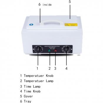 NV-210 Steam Sterilizer for Nail Hair Salon
