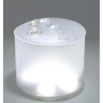 SolPorta: Luz Solar 3‑Modos para Tiendas Inflatables