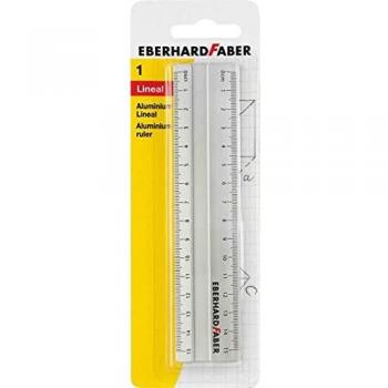 Righello da scrivania Eberhard Faber 15 cm (argento)