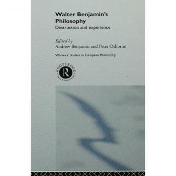 Vitalsource Technologies, Inc. Walter Benjamin's Philosophy