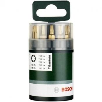 Bosch 10 embouts de vissage Titane 25 mm