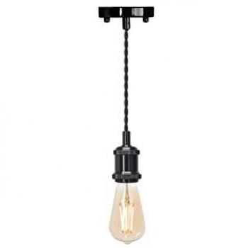 4LITE Antique Style Pendant Light with ST64 Filament