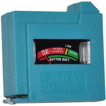 Faithfull FAIDETBAT Battery Tester for AA, AAA, C, D & 9V