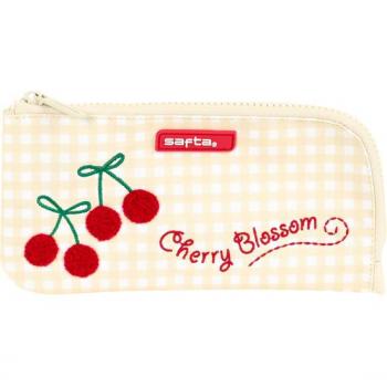 Safta Student Pack – Cherry Beige – 300D Poly – 23x11x1 cm – Zippered
