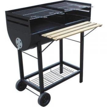 Papillon 8130210: Barbecue a Legna Rettangolare Wichita con Ruote