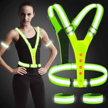 Chaleco de Seguridad con Iluminación LED