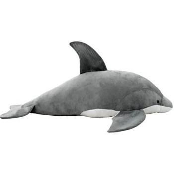 VidaXL Dolphin Plushie – Gentle Grey