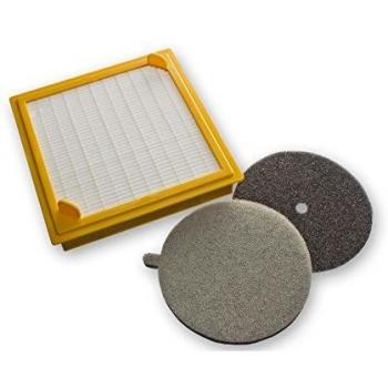Vhbw Paquet de filtres HEPA pour aspirateur Hoover TS2213 001, TS2265 001, TS2266 011, TS2272 011, TS2308 001, TS2351, U27 Sensory 09205469