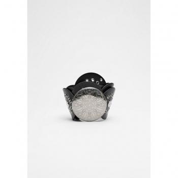 Fascia Stradivarius Borchi Placca Nero 90