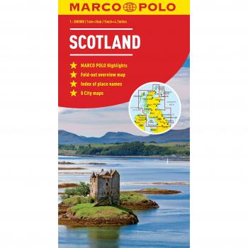 Scotland / Northern England Marco Polo Map