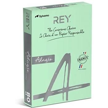 Papier Adagio vert, 80g, A4, ramette de 500 feuilles