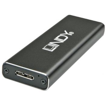 Lindy M.2 SSD-Case USB 3.1 Gen 2 – Schnellladefunktion