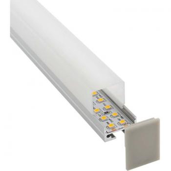 Perfil Suspenso Alumínio Alkal 27 mm – Kit Único 1 m