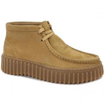 CLARKS Derby in pelle scamosciata Torhill Moss