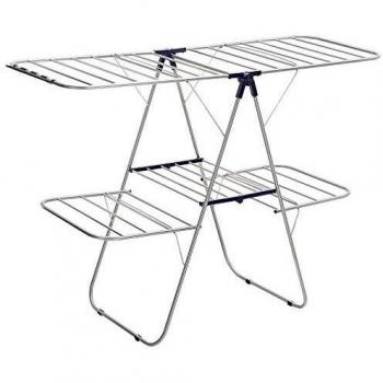 SONGMICS 2-Level Laundry Rack