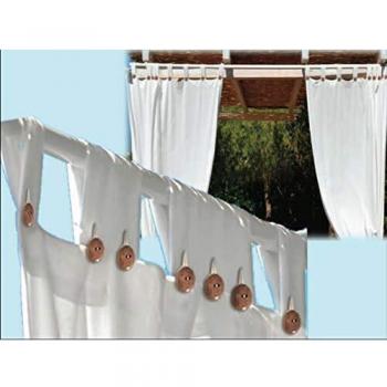 Tenda per Gazebo in Poliestere Bianco 140x270