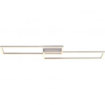 Iven Steel LED Ceiling Light, Dimmable, 92.4x22cm