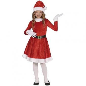 Disfraz de Navidad Mamá Noel para Niña