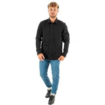 Calvin Klein Jeans Langarmhemd »MONOLOGO BADGE RELAXED
