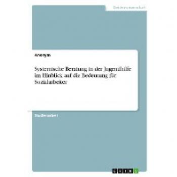 Systemische Beratung in der Jugendhilfe im Hinblick auf die Bedeutung für Sozialarbeiter