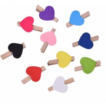 Mini Pinza de Ropa Madera Natural