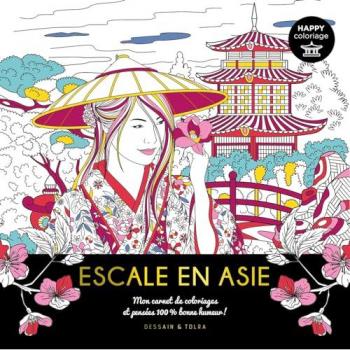Happy coloriage Escale en Asie
