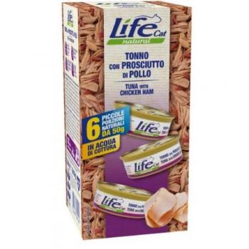 Life Cat Tonno e Pollo Multipack 6 x 50 gr