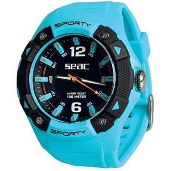 Seac Orologio Sporty Azzurro Gomma