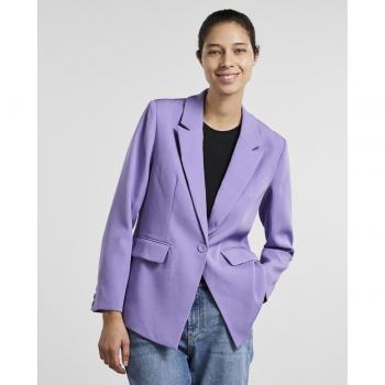 Americana de mujer Yas lila con bolsillos