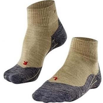 FALKE TK5 Wander Short Chaussettes Femme Laine Mérinos Noir
