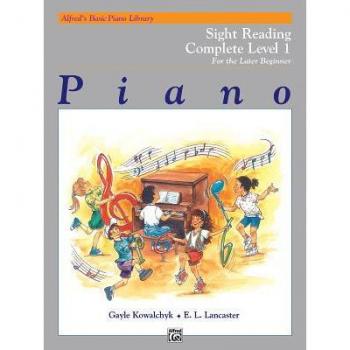 Gayle Kowalchyk Alfred'S Basic Piano Library Sight Reading Book Complete, Bk 1: For The Later Beginner