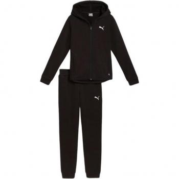 Survêtement Fille Puma Sweat Capuche Noir