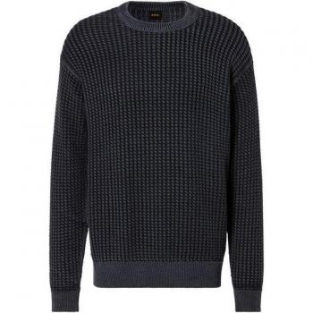 BOSS ORANGE Herrenpullover aus 100% Baumwolle