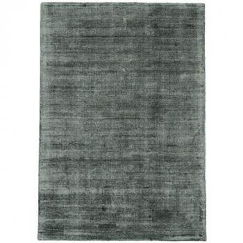 Handmade Dark Green Viscose Soft Rug 120 x 170cm