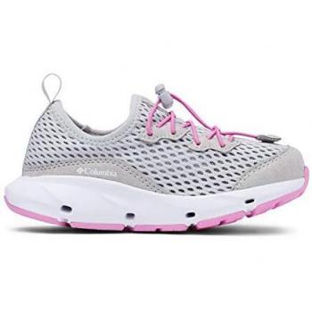 Columbia JUGEND SPINNER Freizeit-Schuhe, Grau (Grey Ice, Orchid 063), 28 EU