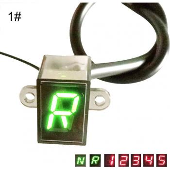 Controlador LED de Marchas para Moto 12V